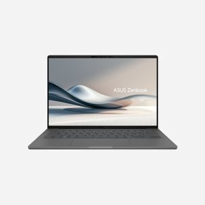 ASUS Zenbook A14 UX3407QA Ordinateur portable 14" WUXGA OLED, Qualcomm Snapdragon X1-26-100, 16GB LPDDR5x, 512GB SSD PCIe 4.0, Wi-Fi 6E, Windows 11 Home, Iceland Gray - Miniature 2