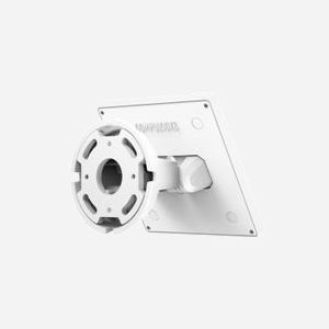 Support mural Compulocks 505W Blanc pour écran jusqu'à 27" (68.6cm), VESA 75x75/100x100mm, Distance murale fixe 10.2cm, Inclinaison ajustable, Montage à vis - Miniature 2