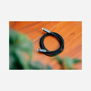 Câble Verbatim 31847 USB4 Gen 2x2, USB-C vers USB-C, 1.2m, 40 Gbit/s, Nylon, Power Delivery 240W, Thunderbolt 3, Noir - Miniature 5