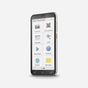 Emporia emporiaSMART5.mini 4.95" Android 13 4G MediaTek MT6762 4Go RAM 64Go Stockage Triple Caméra 13MP SIM Unique Noir - Miniature 4