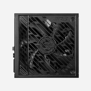 MSI MPG A1000GS PCIE5 - Alimentation ATX 1000W 80 PLUS Gold, PFC Actif, Câblage Modulaire, Ventilateur 135mm FDB - Connecteurs 24-pin ATX, PCIe 16 broches - Miniature 3