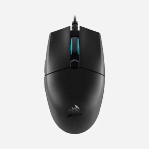 Corsair Katar Pro Souris Gaming Optique 12400 DPI USB Type-A 6 Boutons Programmables 1000Hz 103g Droitier Éclairage Bleu - Miniature 1