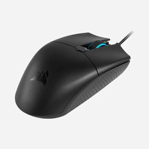 Corsair Katar Pro Souris Gaming Optique 12400 DPI USB Type-A 6 Boutons Programmables 1000Hz 103g Droitier Éclairage Bleu - Miniature 3