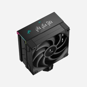 DeepCool AK400 Digital PRO - Refroidisseur d'air CPU 12cm - Socket LGA 115x/1200/1700 AM4/AM5 - 4 Caloducs - PWM 500-1750tr/min - 25dB(A) - Noir - Miniature 4