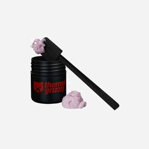 Thermal Grizzly TG Putty 40g - Pâte thermique haute performance, Conditionnement individuel (1pc), Inclut racloir, Dimensions emballage: 87x71x47mm, Ref: S-TG-P-B-030 - Miniature 2