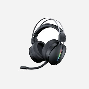COUGAR Gaming 3HW50G53B.0001 Casque Circum-Aural Sans Fil 2.4GHz, Portée 10m, HP 53mm, Micro Omnidirectionnel Amovible, Autonomie 20h, Noir - Miniature 1