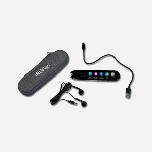 I.R.I.S. IRISPen Reader 8 - Stylo Scanner 90 DPI, 120 ips, Écran LCD Tactile, OCR 48 Langues, 5 MP, 16 Go, USB-C, Batterie 1200 mAh, Windows/macOS