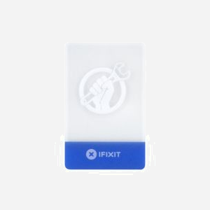 iFixit EU145101 Kit 2 Outils d'Ouverture : Spudger Plastique & Film Plastifié - Bleu, Transparent, Blanc - Réparation Appareils Électroniques
