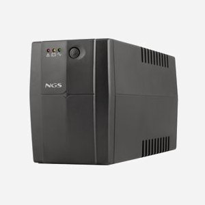 NGS FORTRESS 1200 V3 Onduleur OFF LINE 1.2 kVA / 480W, Entrée 230V, 2 Prises Type F, AVR, Protection Surcharge/Court-circuit, Format Compact - Miniature 1