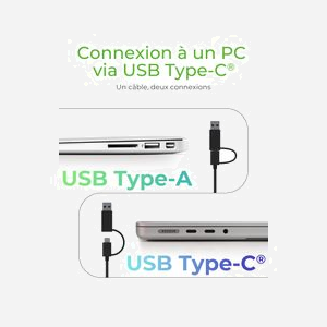 ICY BOX IB-180MS-C31 Boîtier Externe USB 3.2 Gen 2 Type-C pour SSD/HDD M.2 & SATA III, 10 Gbit/s, Noir, Support UASP, Compatible Windows/macOS/Linux - Miniature 3