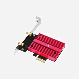 Cudy WE9300S : Carte réseau interne PCIe Wi-Fi 7 (802.11be) Tri-bande 5765 Mbit/s + Bluetooth 5.4, Antenne 2x2, Compatible Windows 11 - Miniature 3