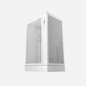 DeepCool CH270 Digital WH Mini Tower Blanc - Boîtier PC Micro ATX/Mini-ITX, 1x 3.5", 1x 2.5", USB 3.2 Gen 1/Gen 2, Ventilation 120/240/360mm - Miniature 2