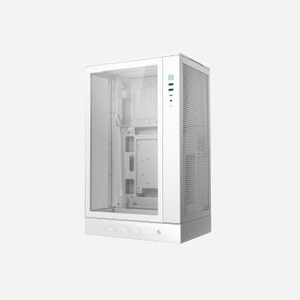 DeepCool CH270 Digital WH Mini Tower Blanc - Boîtier PC Micro ATX/Mini-ITX, 1x 3.5", 1x 2.5", USB 3.2 Gen 1/Gen 2, Ventilation 120/240/360mm - Miniature 3