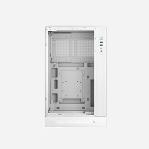 DeepCool CH270 Digital WH Mini Tower Blanc - Boîtier PC Micro ATX/Mini-ITX, 1x 3.5", 1x 2.5", USB 3.2 Gen 1/Gen 2, Ventilation 120/240/360mm - Miniature 5