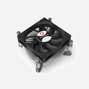 Inter-Tech Z-60 Refroidisseur d'air pour Processeur - 8cm, 800-2500 RPM, 16-27.3 dB, 30.8 CFM, Socket LGA 1700/1851, TDP 65W, Roulement à billes double - Miniature 2