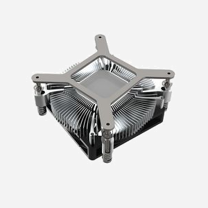 Inter-Tech Z-60 Refroidisseur d'air pour Processeur - 8cm, 800-2500 RPM, 16-27.3 dB, 30.8 CFM, Socket LGA 1700/1851, TDP 65W, Roulement à billes double - Miniature 3