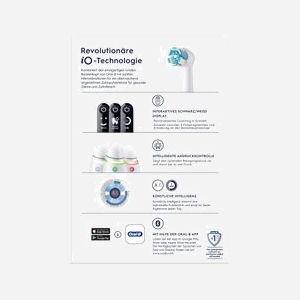 Oral-B 445234 Brosse à Dents Électrique Vibrante Adulte, 5 Modes (Soin Quotidien, Gencives, Sensible, Blanchiment), Batterie intégrée, 2 Têtes, Capteur de Pression - Miniature 3