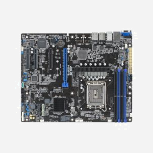 ASUS P13R-E - Carte mère serveur ATX - Intel C266, Socket LGA 1700, DDR5-SDRAM 128Go max, SATA III & PCI Express 4.0, Gigabit Ethernet - Miniature 3
