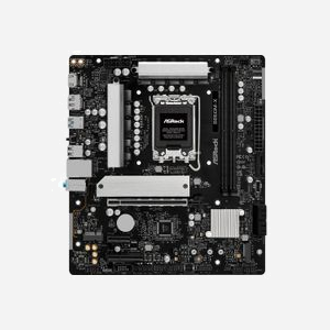 Asrock B860M-X : Carte mère micro ATX Intel B860, Socket LGA 1851, DDR5 jusqu'à 128Go, M.2, 2.5GbE, PCIe 4.0, compatible Intel Core Ultra (Series 2) - Miniature 2