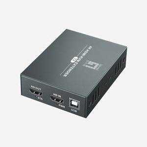 LevelOne HVE-8111 Kit Émetteur/Récepteur AV 4K UHD (3840x2160) via Cat6 (100m) HDMI 2.0, HDCP 2.2, USB 1.1, Bande Passante 18 Gbit/s - Miniature 3