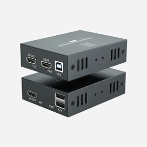 LevelOne HVE-8111 Kit Émetteur/Récepteur AV 4K UHD (3840x2160) via Cat6 (100m) HDMI 2.0, HDCP 2.2, USB 1.1, Bande Passante 18 Gbit/s - Miniature 5