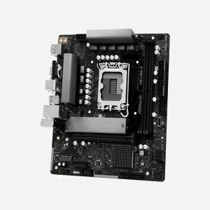 Carte mère Asrock H810M-X micro ATX, Chipset Intel H810, Socket LGA 1851 (V1), DDR5, 2xDIMM, 128GB max, M.2, SATA III, 2.5GbE, Windows 11 x64 - Miniature 3
