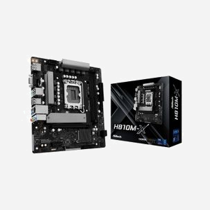 Carte mère Asrock H810M-X micro ATX, Chipset Intel H810, Socket LGA 1851 (V1), DDR5, 2xDIMM, 128GB max, M.2, SATA III, 2.5GbE, Windows 11 x64 - Miniature 4