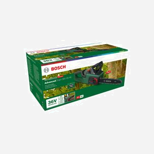 Tronçonneuse à batterie Bosch AdvancedChain 36V-35-40 : Guide 35cm, coupe 31cm, vitesse chaîne 14m/s, réservoir 0.15L, 36V, 2Ah, poids 3.5kg - Miniature 2