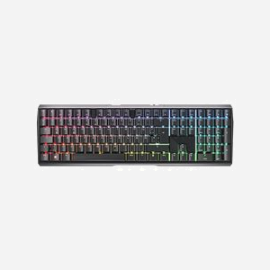 Clavier Gaming CHERRY MX 3.0S Wireless QWERTZ Allemand - Mécanique Cherry MX2A Red, RGB LED, RF sans fil/Bluetooth 5.2, ANSI, PBT, N-Key Rollover