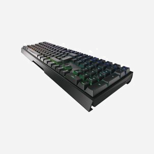 Clavier Gaming CHERRY MX 3.0S Wireless QWERTZ Allemand - Mécanique Cherry MX2A Red, RGB LED, RF sans fil/Bluetooth 5.2, ANSI, PBT, N-Key Rollover - Miniature 3