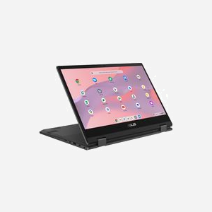 ASUS Chromebook CM14 Flip CM1402FM2A-EC0015 Écran tactile 14" FHD MediaTek Kompanio 520 8Go LPDDR4x 128Go eMMC Wi-Fi 6 ChromeOS Gris - Miniature 3