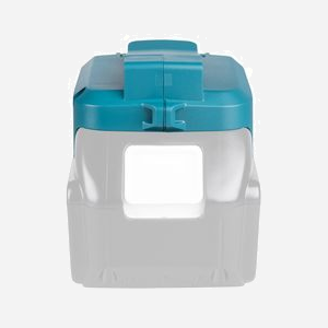 Makita DECADP05 Chargeur Batterie Universel USB pour Li-Ion 18V, 2 Ports USB, 72x102x43mm, Bleu, Garantie 3 ans - Miniature 5