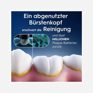 Oral-B 373371 : Lot de 2 têtes de brosse à dents blanches, remplacement recommandé tous les 3 mois, compatible Oral-B - Miniature 5