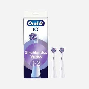 Oral-B 373210 - Pack de 2 Têtes de Brosse à Dents Blanches - Remplacement Recommandé 3 Mois - Compatibilité Oral-B - Miniature 1