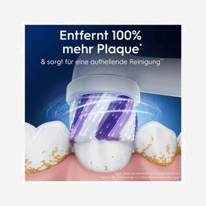 Oral-B 373210 - Pack de 2 Têtes de Brosse à Dents Blanches - Remplacement Recommandé 3 Mois - Compatibilité Oral-B - Miniature 2