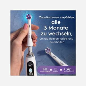 Oral-B 373210 - Pack de 2 Têtes de Brosse à Dents Blanches - Remplacement Recommandé 3 Mois - Compatibilité Oral-B - Miniature 4