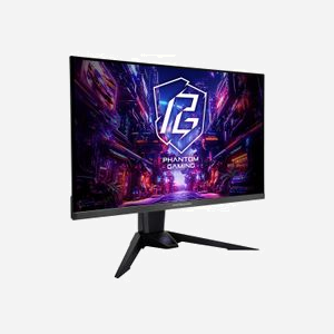 Asrock PGO27QFV : Ecran PC 27" QD-OLED Quad HD (2560x1440) 360Hz, 0.03ms GTG, DisplayPort 1.4, HDMI 2.1, Hub USB, FreeSync Premium Pro. - Miniature 2
