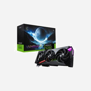 MSI GeForce RTX 5090 VANGUARD SOC, 32 Go GDDR7, 512-bit, PCIe 5.0, 21760 Cœurs CUDA, 2512MHz, 3x DisplayPort 2.1b, HDMI 2.1b, Triple Ventilateur