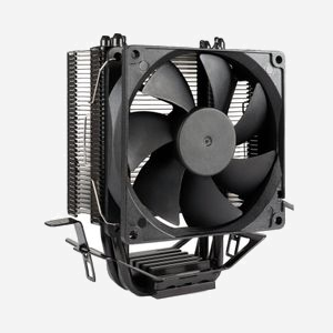 Inter-Tech Refroidisseur d'air pour Processeur 4P90 Bulk, ventilateur 9.2cm, 800-2000RPM, 35.07 CFM, 22.7dB(A), 125W TDP, compatible sockets Intel/AMD
