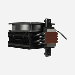 Inter-Tech Refroidisseur d'air CPU 9.2cm, sockets LGA 775/115x/1200/1700/AM3/AM4/AM5, 4 caloducs, ventilateur 800-2000 RPM, 35.07 CFM, 22.7 dB, noir - Miniature 2