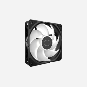 Cooler Master SickleFlow Edge 120 ARGB Ventilateur 120mm Noir, 690-2500 tr/min, 70.7 CFM, 32.8 dB(A), LDB, LED ARGB 3-pin, Connecteur 4-pin - Miniature 2