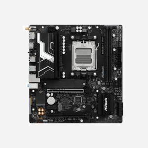 Asrock B850M-X WiFi R2.0 : Carte mère micro ATX AMD B850 Socket AM5, DDR5, M.2, WiFi 6E, 2.5GbE, USB 3.2 Gen1, DisplayPort 1.4, Realtek ALC897 - Miniature 3