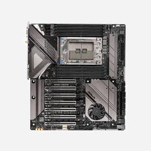 Asrock WRX80 CREATOR R2.0, Socket sWRX8 AMD WRX80, DDR4 ECC/Non-ECC, 2To max, M.2, SATA III, RAID 0/1/5/10, WiFi 6E, 10GbE, Extended ATX - Miniature 2