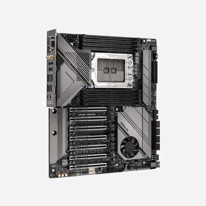 Asrock WRX80 CREATOR R2.0, Socket sWRX8 AMD WRX80, DDR4 ECC/Non-ECC, 2To max, M.2, SATA III, RAID 0/1/5/10, WiFi 6E, 10GbE, Extended ATX - Miniature 4