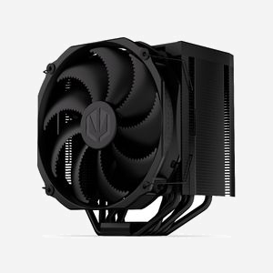 ENDORFY Fortis 5 Black Refroidisseur d'air pour Processeur, Ventilateur 14cm PWM 250-1400 RPM, TDP 220W, Socket AM5/AM4/LGA1700, 6 Caloducs - Miniature 2