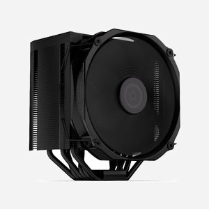 ENDORFY Fortis 5 Black Refroidisseur d'air pour Processeur, Ventilateur 14cm PWM 250-1400 RPM, TDP 220W, Socket AM5/AM4/LGA1700, 6 Caloducs - Miniature 3