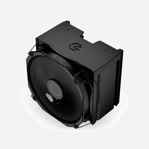 ENDORFY Fortis 5 Black Refroidisseur d'air pour Processeur, Ventilateur 14cm PWM 250-1400 RPM, TDP 220W, Socket AM5/AM4/LGA1700, 6 Caloducs - Miniature 5