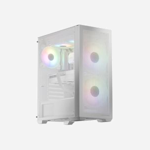 LC-Power LC-717W-ON Boîtier PC Midi Tower Blanc, ATX/microATX/Mini-ITX, 3x3.5", 4x2.5", 1x USB 3.2 Gen 1 Type-A, 1x USB 3.2 Gen 2 Type-C, Métal/Plastique/Verre Trempé