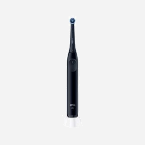 Oral-B iO SERIE 2 Brosse à dents vibrante Adulte, Noir, Alimentation Batterie, 1 poignée, 1 tête de brosse incluse, avec Housse de transport