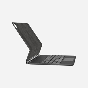 Belkin Étui Clavier Folio Similicuir Noir AZERTY pour iPad Pro 13" (M4) - Batterie 600 mAh - 230 x 285 x 17.2 mm - 660g - Ref BBZ003FR-V2 - Miniature 4